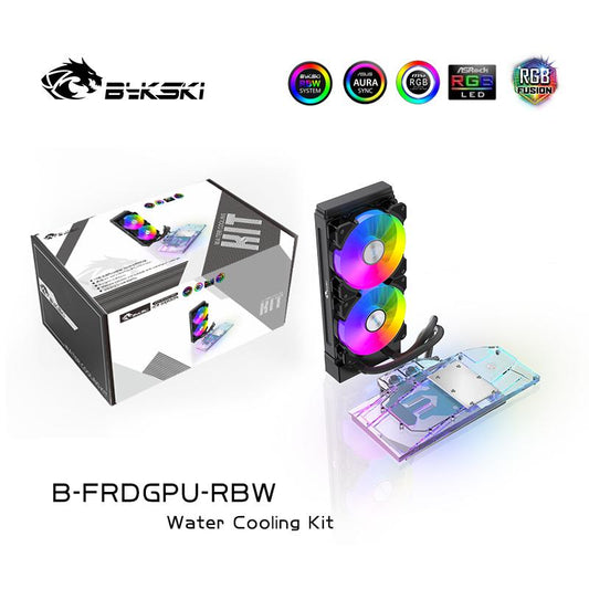 Bykski Integrated Type GPU Block With 240 Radiator Water Cooling System Aio Cooler For AMD/NVIDIA, | Water Cooling Block