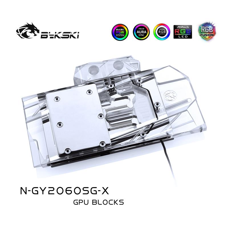 FormulaMod Bykski RTX 2060 full-cover GPU waterblock — silent local AI workload cooling (view 4)