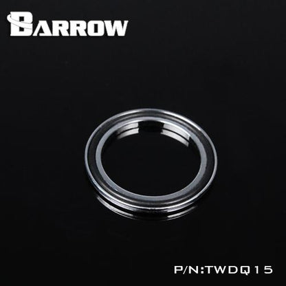 Barrow Black / Silver / White Save 1.5MM Miniature threaded washer water cooling fittings TWDQ15 | Water Cooling Fitting