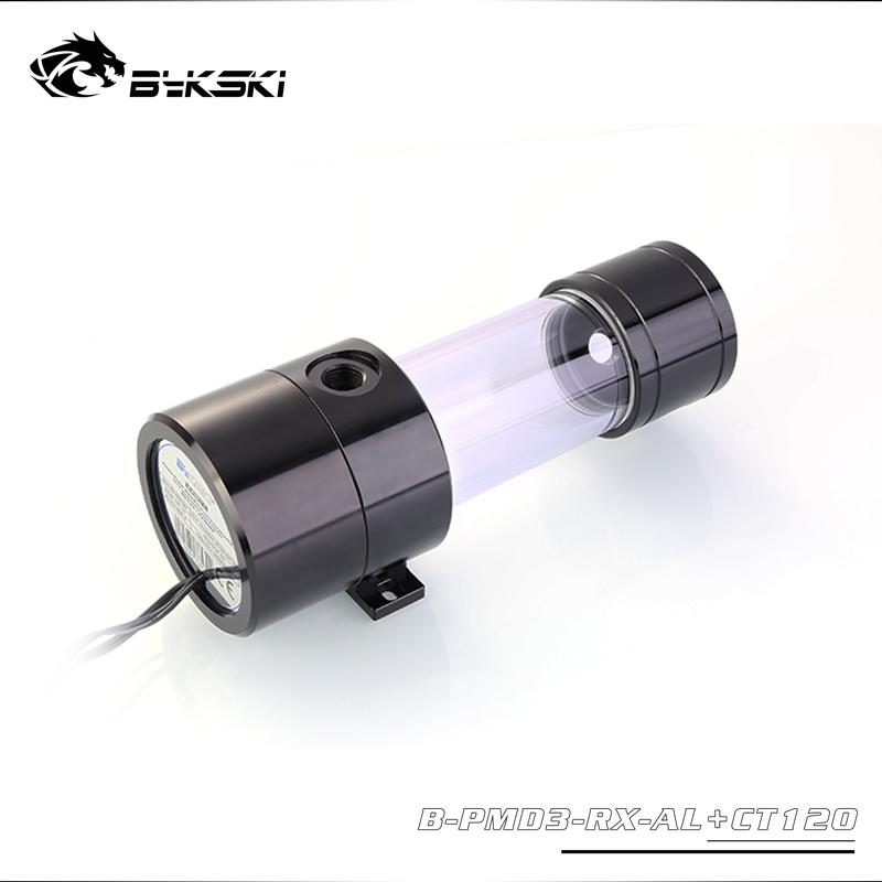 Bykski B-PMD3-RX-AL-CT, PWM DDC Pumps With 120/170/230mm Reservoir, Maximum Flow 600L/H, Maximum | Water Cooling Reservoir