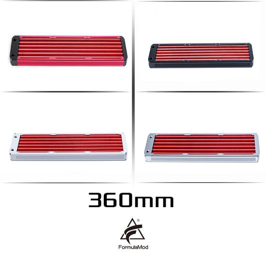 FormulaMod 360mm Radiator Copper 120/240/360mm 30mm Thickness 120mm Fan Water Cooling Radiator PC | Custom Loop Radiator