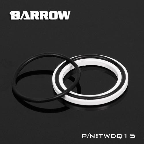 Barrow Black / Silver / White Save 1.5MM Miniature threaded washer water cooling fittings TWDQ15 | Water Cooling Fitting