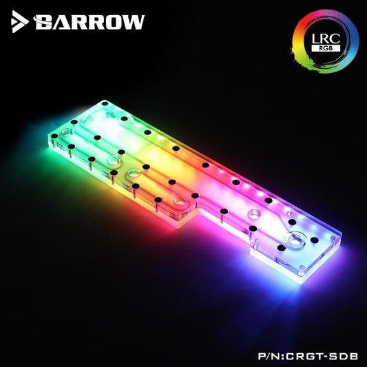 Barrow CRGT-SDB, Waterway Boards For Cougar Gemini T Case, For Intel CPU Water Block & Single/Double | Liquid Cooling Block