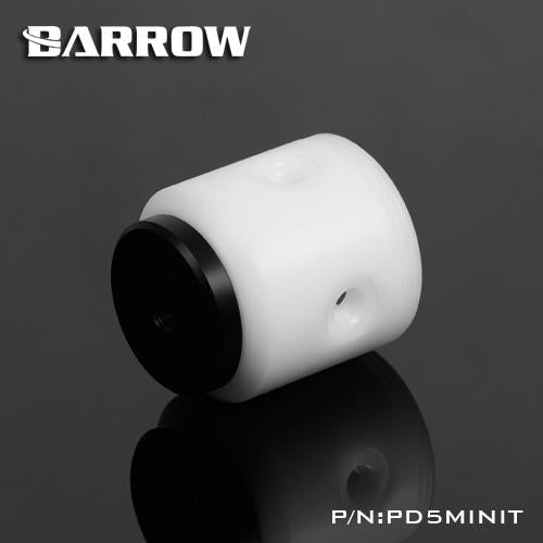 Barrow POM/PMMA acrylic water pump cover for D5 / MCP655 serise pump computer water cooling. PD5MINIT | Water Cooling Pump