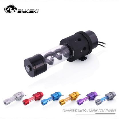 Bykski B-NWD5+DNACT, Bykski D5 Series Pumps With Virus-T Reservoir, 140/210mm, Maximum Flow | Water Cooling Reservoir