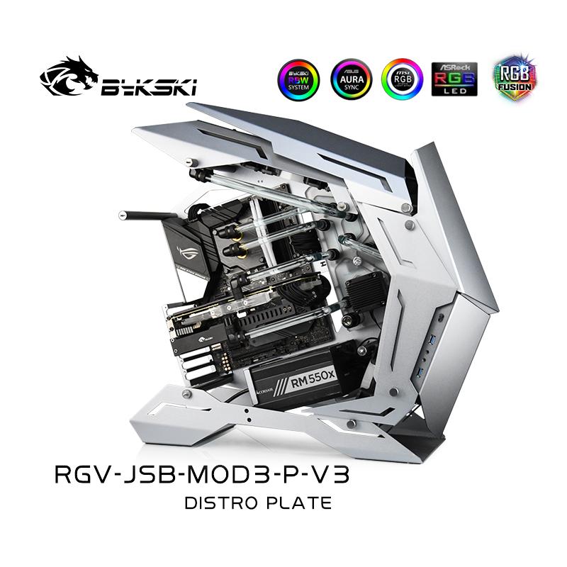 Bykski RGV-JSB-MOD3, Waterway Boards For JONSBO MOD3 Case, Bykski RBW, For Intel CPU Water Block & | Liquid Cooling Block
