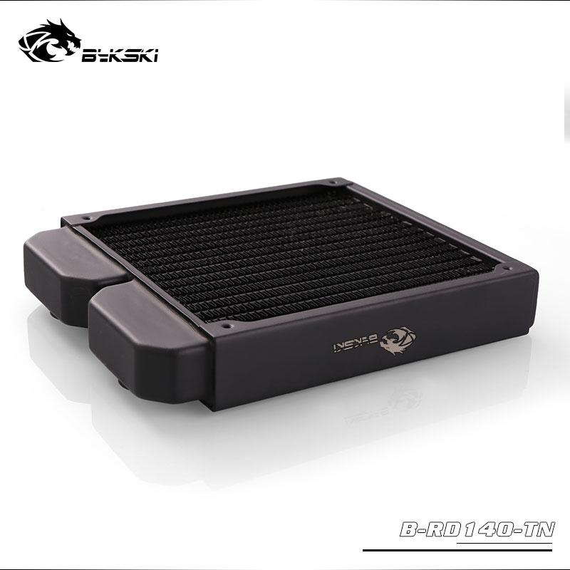 Bykski B-RD140-TN, 140mm Single Row Radiators, 28mm Thickness, Standard Water Cooling Radiators , | Water Cooling Accessory