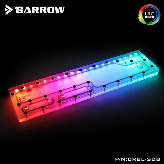 Barrow CRBL-SDB, Waterway Boards For Cougar Blazer Case, For Intel CPU Water Block & Single GPU | Liquid Cooling Block