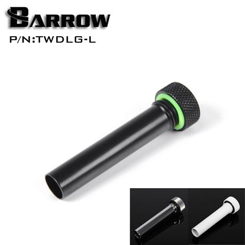 Barrow Black / Silver / White External flow direction fittingLong (50mm)( 20mm) Water cooling fitting TWDLG-S TWDLG-L