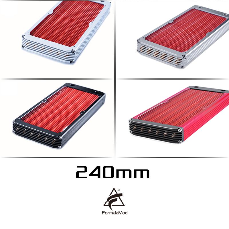 FormulaMod 360mm Radiator Copper 120/240/360mm 30mm Thickness 120mm Fan Water Cooling Radiator PC | Custom Loop Radiator