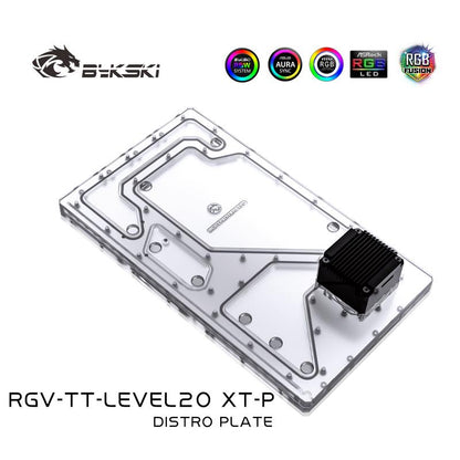 Bykski Waterway Cooling Kit For TT LEVEL20 XT Case, 5V ARGB, For Single GPU Building, RGV-TT-LEVEL20XT-P