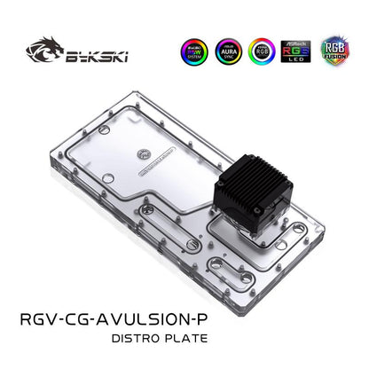 Bykski Waterway Cooling Kit For COUGAR AVULSION Case, 5V ARGB, For Single GPU Building, RGV-CG-AVULSION-P