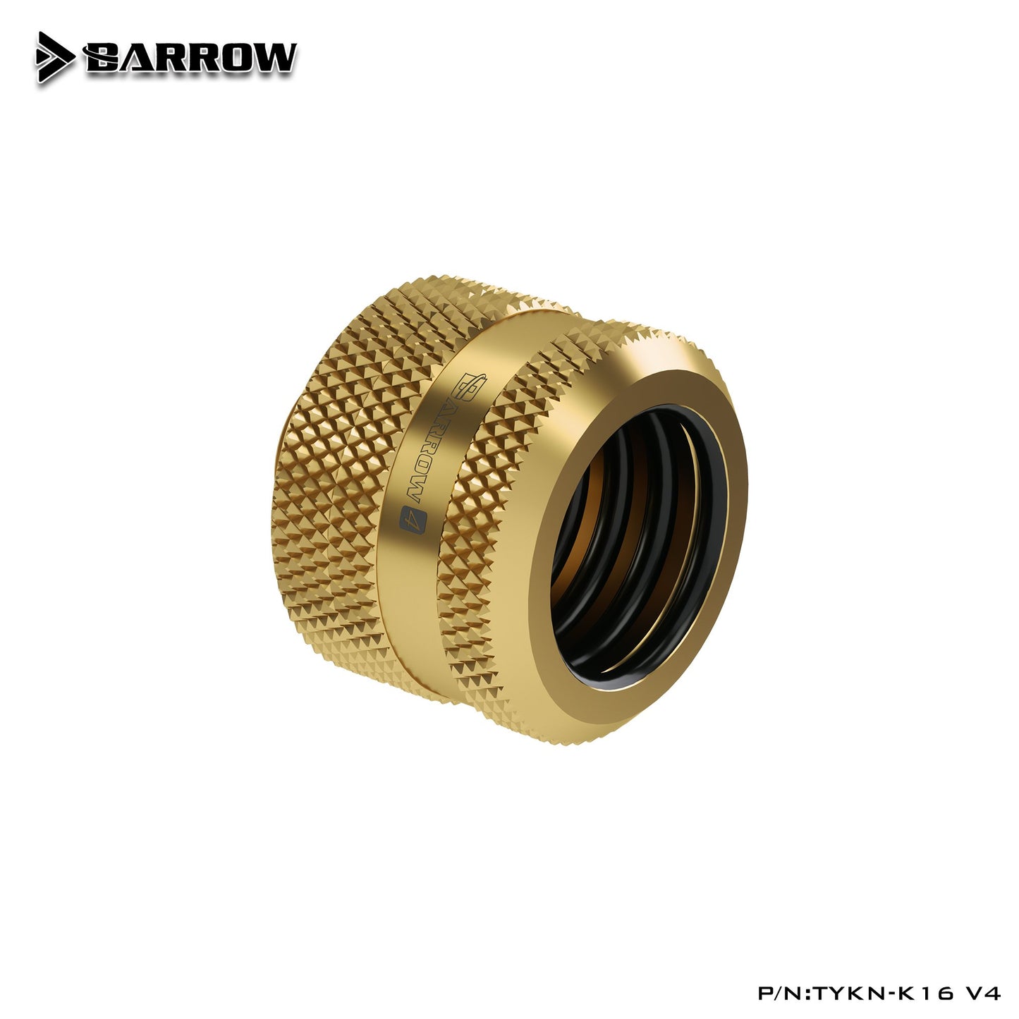 Barrow TYKN-K16 V4, OD16mm Hard Tube Fittings, G1/4 Adapters For OD16mm Hard Tubes