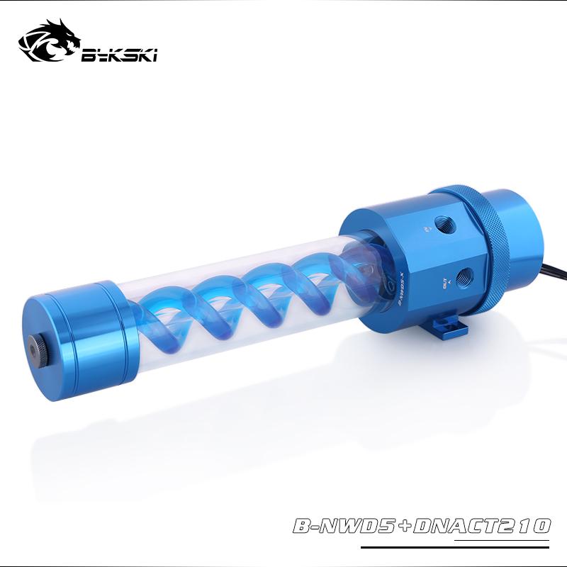 Bykski B-NWD5+DNACT, Bykski D5 Series Pumps With Virus-T Reservoir, 140/210mm, Maximum Flow | Water Cooling Reservoir