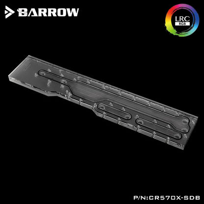 Barrow CR570X-SDB, Waterway Boards For Corsair 570X/500D Case, For Intel CPU Water Block & | Liquid Cooling Block