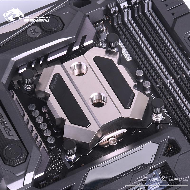 Bykski CPU-XPH-T8 CPU Water Cooling Blocks For Intel Lga115x/2011/2066 All Metal Mechanical | Water Cooling Accessory
