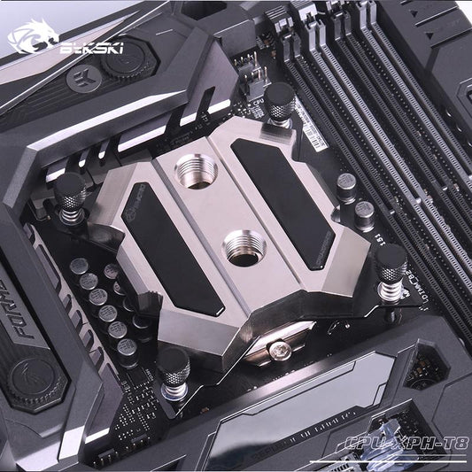 Bykski CPU-XPH-T8 CPU Water Cooling Blocks For Intel Lga115x/2011/2066 All Metal Mechanical | Water Cooling Accessory