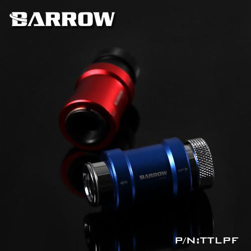 Barrow TTLPF Flat push type check valve double inner thread part for water cooling computer | Water Cooling Valve