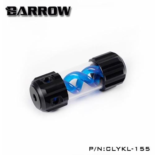 Barrow CLYKL, réservoir d'eau de cylindre Virus-T multicolore en alliage d'aluminium, réservoir de refroidissement par eau, livré avec éclairage UV/blanc