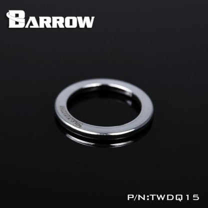 Barrow Black / Silver / White Save 1.5MM Miniature threaded washer water cooling fittings TWDQ15 | Water Cooling Fitting