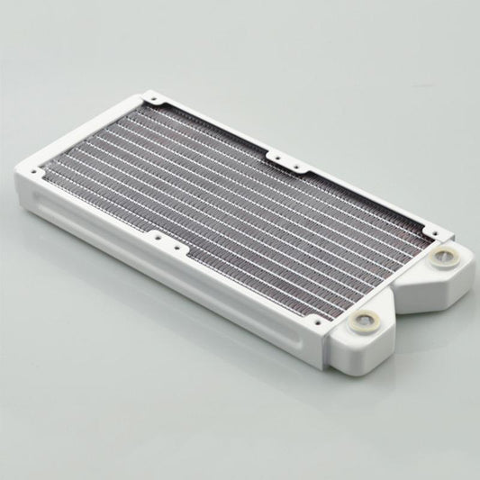 FormulaMod 29MM épaisseur blanc radiateur ordinateur radiateur de refroidissement par eau prend en charge 120MM ventilateur G1/4 interface toute la qualité du cuivre