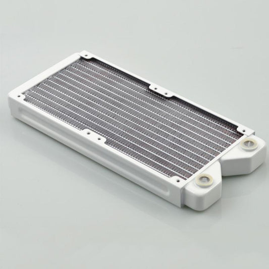 FormulaMod 29MM thickness white radiator computer water cooling radiator supports 120MM fan G1/4 interface all copper quality