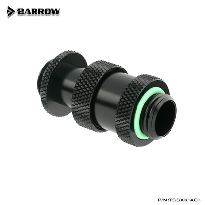 Barrow White Black Silver Gold G1/4" Male to Male Rotary Connectors / Extender (22-31mm) PC water cooling system TSSXK-A01