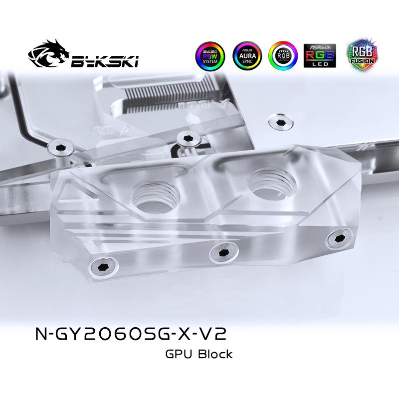 FormulaMod Bykski RTX 2060 full-cover GPU waterblock — silent local AI workload cooling (view 3)