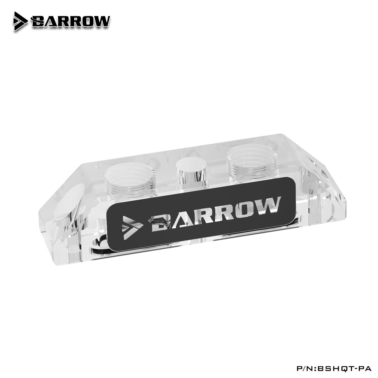 Barrow BSHQT-PA, Multifunctional Acrylic Change Direction Top-Side GPU Block Bridge, For Barrow's GPU Water Block Refit