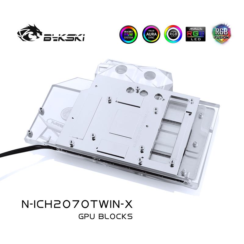 FormulaMod Bykski RTX 2070 full-cover GPU waterblock — silent local AI workload cooling (view 4)