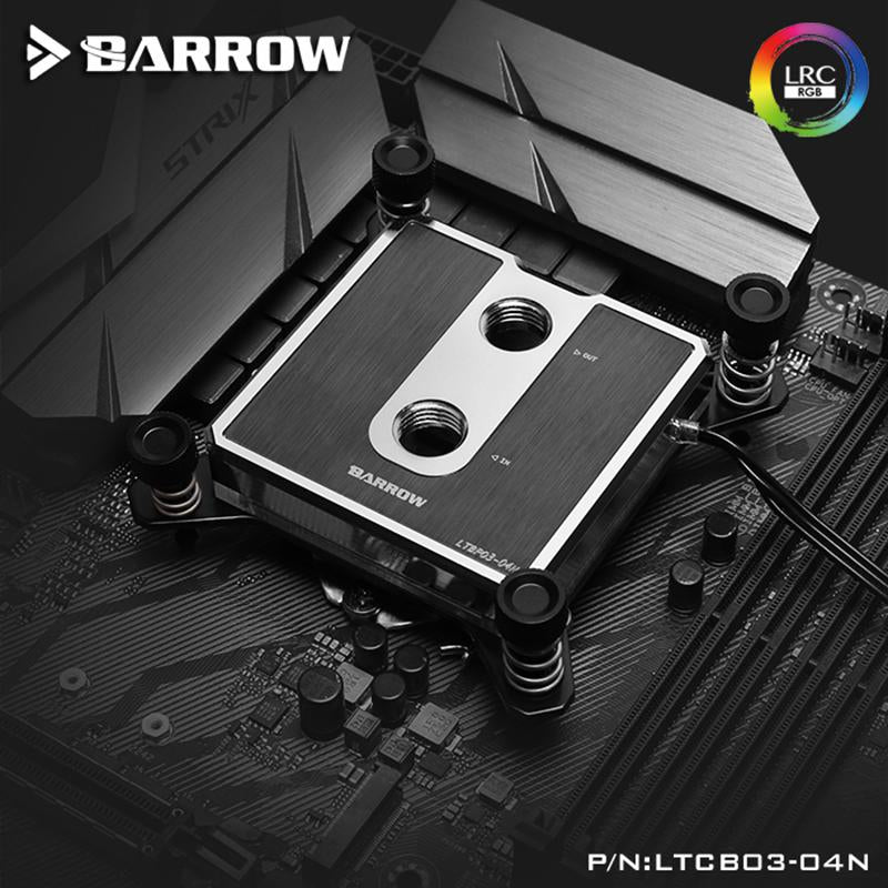 Barrow LTCP03-04N, For Intel Lga115x Composite CPU Water Blocks, POM/barss Top Optional, LRC 2.0 5v | Liquid Cooling Block