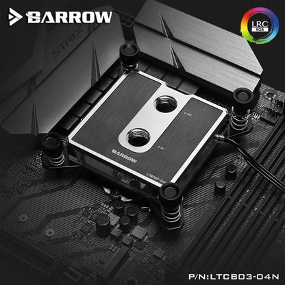 Barrow LTCP03-04N, For Intel Lga115x Composite CPU Water Blocks, POM/barss Top Optional, LRC 2.0 5v | Liquid Cooling Block