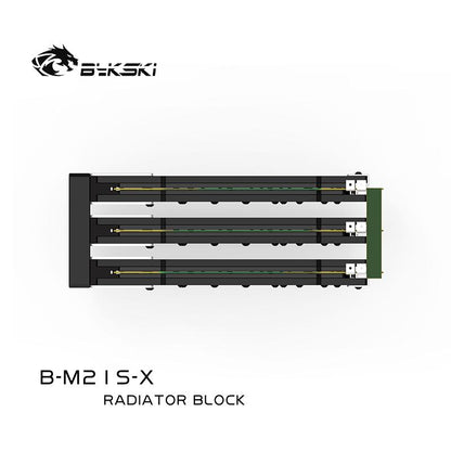 Bykski B-M21S-X Water Block , for M21S / M19 Ant / Antminer / Miner G1/4' Thread POM / Aluminum Computer Water Cooling Radiator