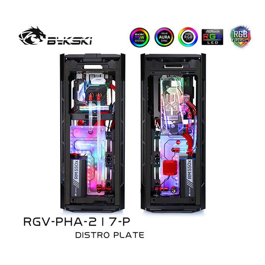 Bykski Waterway Cooling Kit For PHANTEKS 217EX Case, 5V ARGB, For Single GPU Building, RGV-PHA-217-P | PC Case