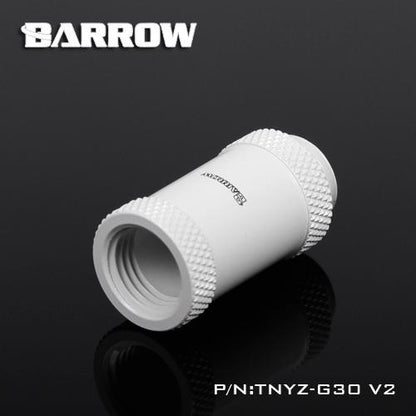 Barrow TNYZ-G30V2, 30mm Male To Female Extender Fittings, G1/4 Male To Female Water Cooling Fittings | Water Cooling Fitting