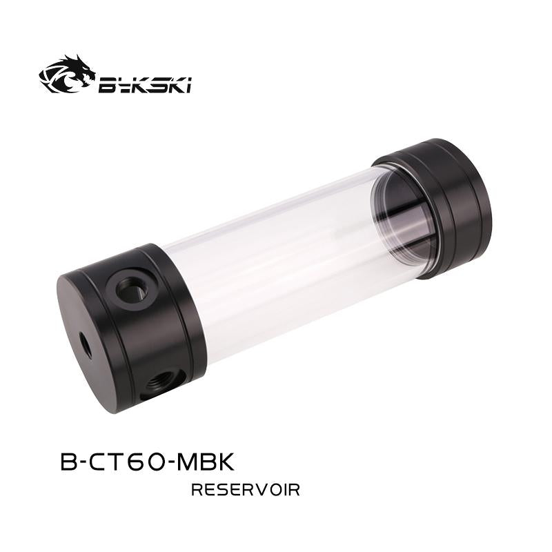 Bykski Water Cooling Reservoir Tank, Length 100/150/200/260mm, Diameter 60mm, For Computer CPU GPU | Water Cooling Reservoir