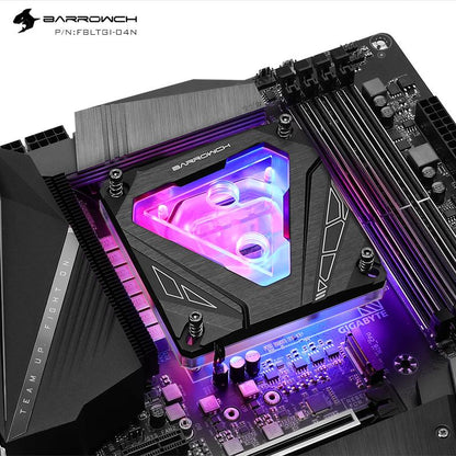 Barrow ch CPU Water Cooling Block FBLTGI-04N FBLTGA-04N M Series for Intel AMD Future Mechanical Style | Water Cooling Block