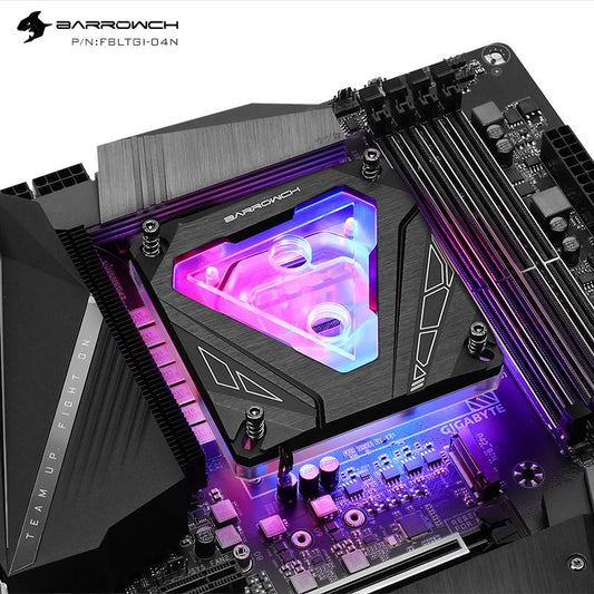 Barrow ch CPU Water Cooling Block FBLTGI-04N FBLTGA-04N M Series for Intel AMD Future Mechanical Style | Water Cooling Block