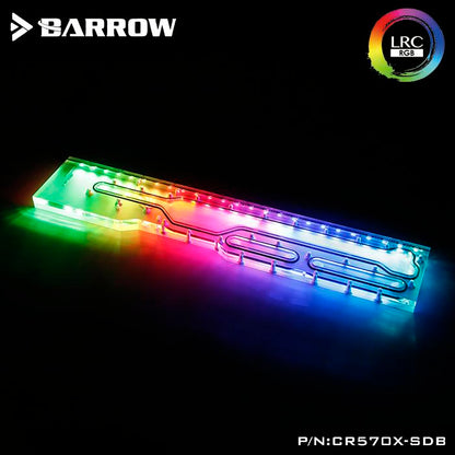 Barrow CR570X-SDB, Waterway Boards For Corsair 570X/500D Case, For Intel CPU Water Block & | Liquid Cooling Block
