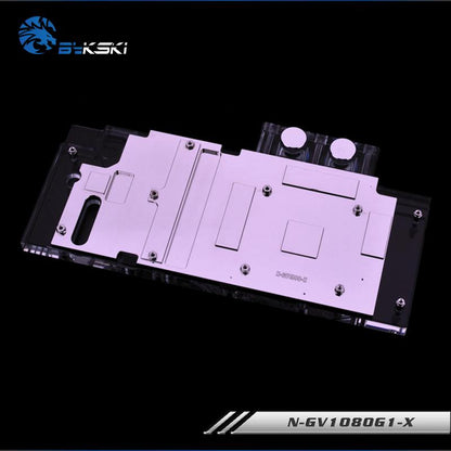 Bykski N-GV1080G1-X, Full Cover Graphics Card Water Cooling Block RGB/RBW for Gigabyte GTX1080/1070/1060,GV-N1080/1070/1060