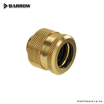 Barrow TYKN-K12 V4, raccords pour tubes durs OD12mm, adaptateurs G1/4 pour tubes durs OD12mm