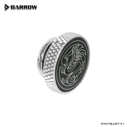 Barrow TBJDT-V1 White Black Silver Gold G1 / 4 " Special Edition Hand tighten water stop Water | Water Cooling Fitting