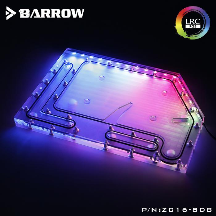 Barrow ZC16-SDB, Waterway Boards For Zeaginal ZG-16 Case, For Intel CPU Water Block & Single GPU Building