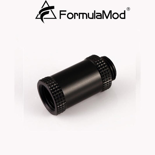 FormulaMod G1/4" Extender fitting, Male to Female Thread Straight Docking Seat Tube for PC water | Water Cooling Fitting
