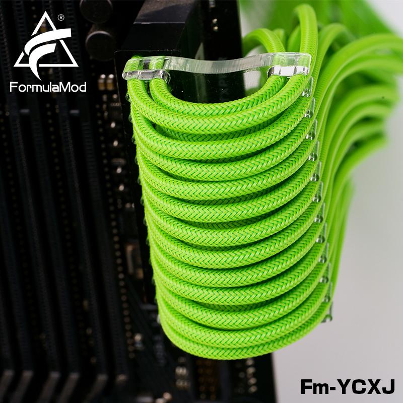 FormulaMod Fm-YCXJ Peigne de câble de type extensible pour une flexion à 180 ° Facile à fixer et à plier Outils de gestion des câbles