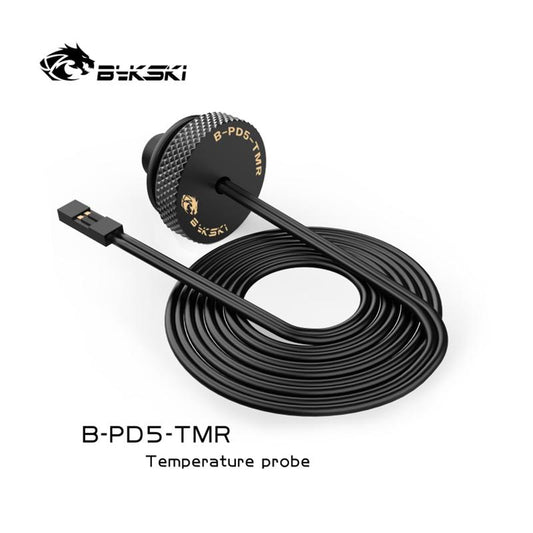 Bykski B-PD5-TMR, Temperature Measurement Sensor Plugs, G1/4 Accessories Sealing Lock , Metal Water Cooling Fitting