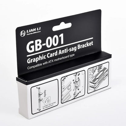LIANLI Metal Bracket GPU Holder for Single and Double Graphics Card Holder Suit for E-ATX ATX Motherboard , GB-001