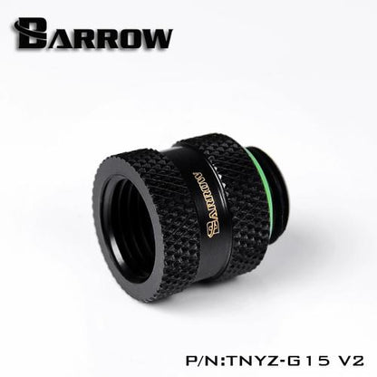 Barrow TNYZ-G15V2, 15mm Male To Female Extender Fittings, G1/4 Male To Female Water Cooling Fittings | Water Cooling Fitting