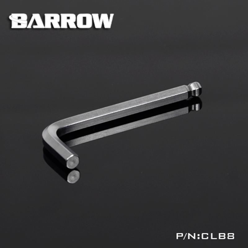 Barrow CLJ9-D, Hex Wrench Kits, Short Ball Head, One Set of 9 Wrench, 1.5/2/2.5/3/4/6/8/10mm | PC Water Cooling Accessory