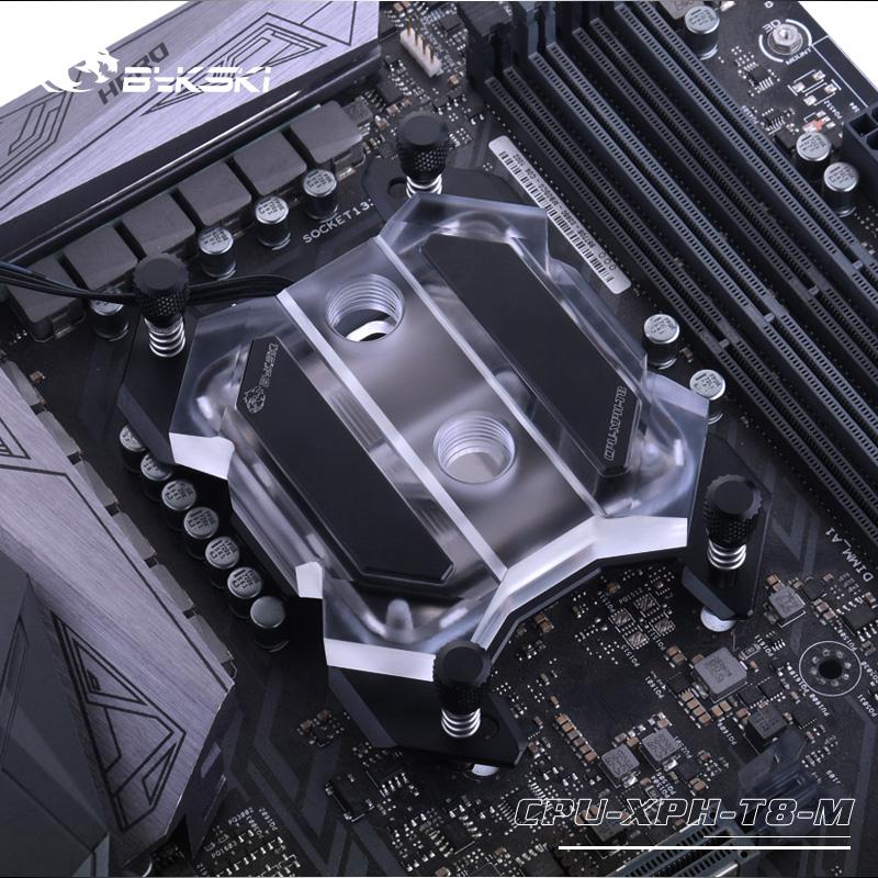 Bykski Amd Cpu Water Cooling Block For Ryzen 3/5/7/9 AM3/AM4, Microwaterway Mechanical Butterfly | Water Cooling Block